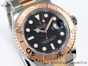 Rolex Yacht-Master 126621 40mm RG/SS Black/Dot C+S VR3235 - Image 3