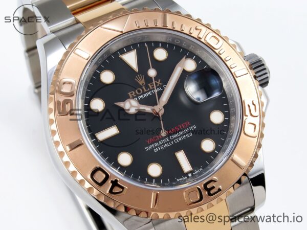 Rolex Yacht-Master 126621 40mm RG/SS Black/Dot C+S VR3235 - Image 3